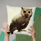 Owl Lp Throw Pillow By Little Pitti