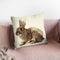 Rabbit Throw Pillow By Little Pitti