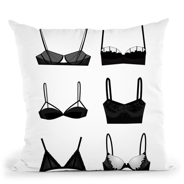 Bra Throw Pillow By Little Pitti