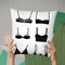 Bra Throw Pillow By Little Pitti