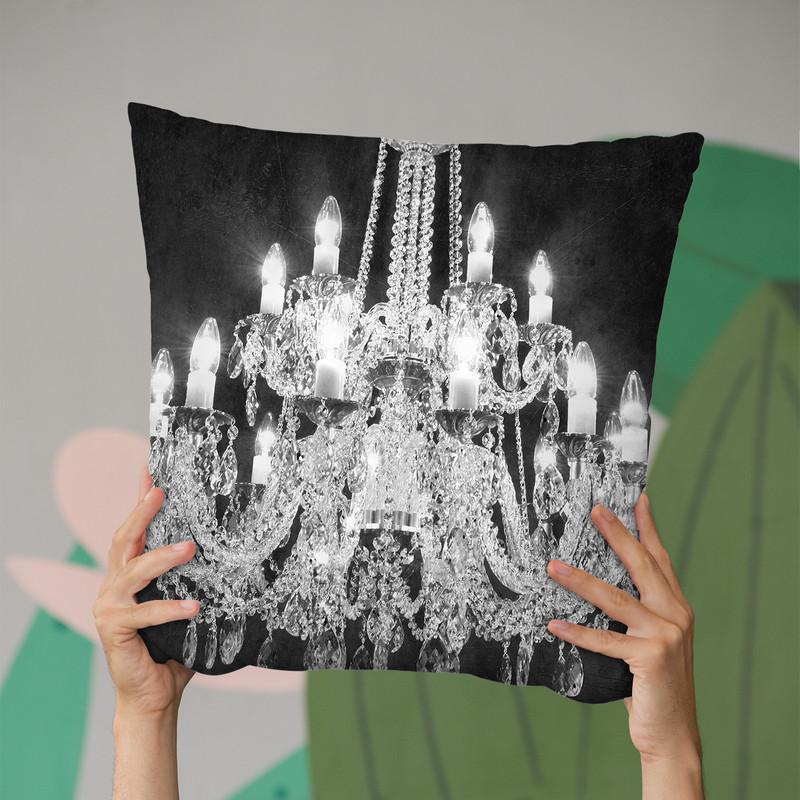 Chandelier Throw Pillow By Little Pitti