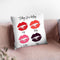 Kiss Throw Pillow By Little Pitti