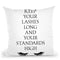 Lashes2 Throw Pillow By Little Pitti