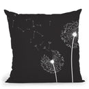 Dandelion Throw Pillow By Little Pitti