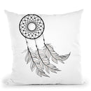 Dreamcatcher Throw Pillow By Little Pitti