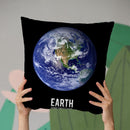 Earth Throw Pillow By Little Pitti