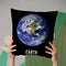 Earth Throw Pillow By Little Pitti
