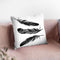 Feather2 Throw Pillow By Little Pitti
