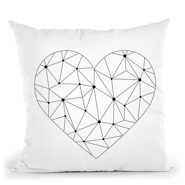 Heart Throw Pillow By Little Pitti