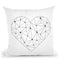 Heart Throw Pillow By Little Pitti