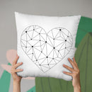 Heart Throw Pillow By Little Pitti