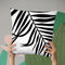 Leaf Palm Throw Pillow By Little Pitti