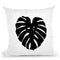 Monstera 4 Throw Pillow By Little Pitti