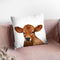 Calf Lp Throw Pillow By Little Pitti