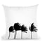 Palms Throw Pillow By Little Pitti