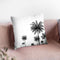 Palms2 Throw Pillow By Little Pitti
