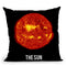 Sun Throw Pillow By Little Pitti