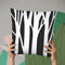 Trees Throw Pillow By Little Pitti