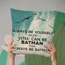 Batman Throw Pillow By Little Pitti