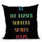 Quote Throw Pillow By Little Pitti