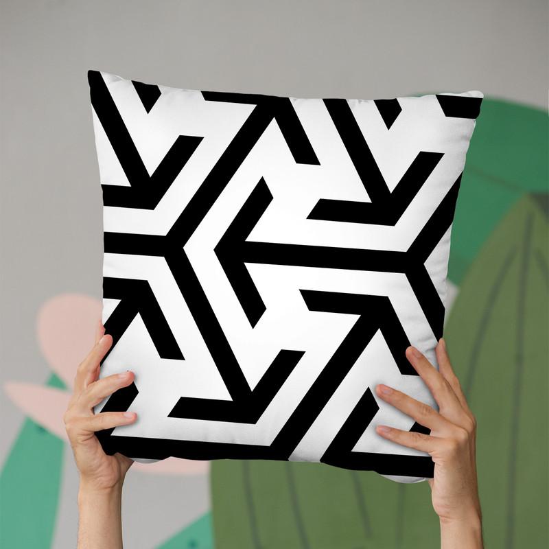 Pattern 5 Throw Pillow By Little Pitti