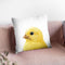 Chick Throw Pillow By Little Pitti