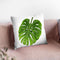 Monstera Throw Pillow By Little Pitti