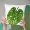 Monstera Throw Pillow By Little Pitti