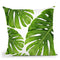 Monstera2 Throw Pillow By Little Pitti
