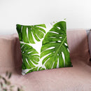 Monstera2 Throw Pillow By Little Pitti