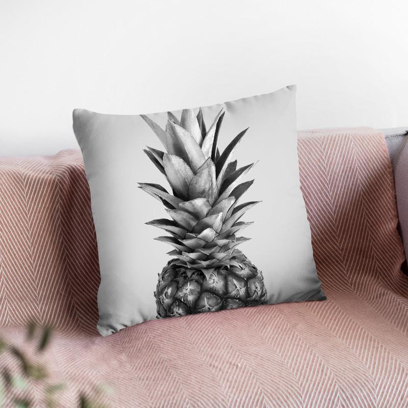 Pineapple Lp Throw Pillow By Little Pitti