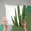 Plants 5 Throw Pillow By Little Pitti