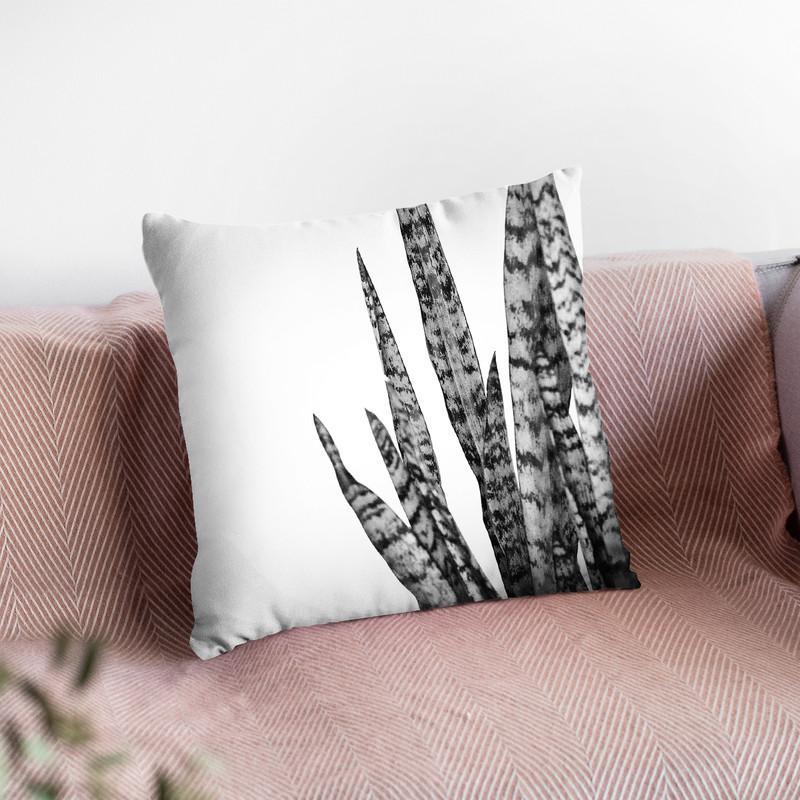 Plants6 Throw Pillow By Little Pitti