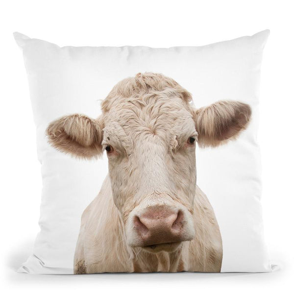 Cow Throw Pillow By Little Pitti