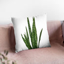 Plants7 Throw Pillow By Little Pitti
