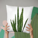 Plants 7 Throw Pillow By Little Pitti