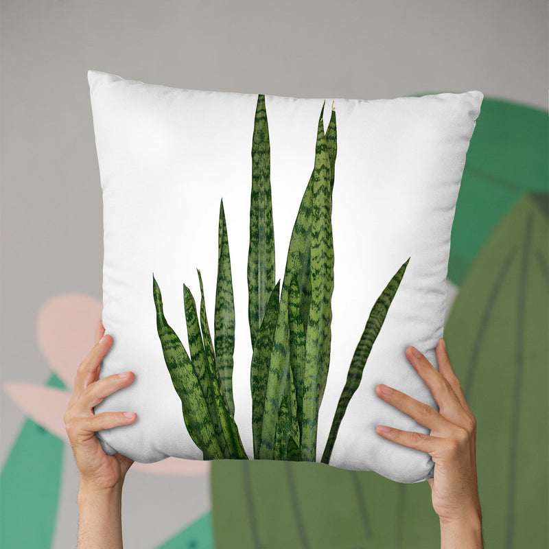 Plants 7 Throw Pillow By Little Pitti