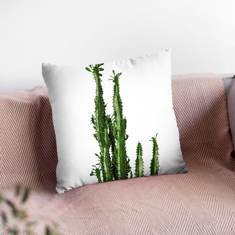 Plants10 Throw Pillow By Little Pitti