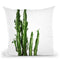 Plants16 Throw Pillow By Little Pitti