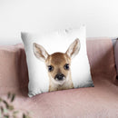 Baby Deer Throw Pillow By Little Pitti