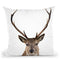 Deer L P Throw Pillow By Little Pitti