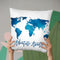 Adventure Awaits Throw Pillow By Little Pitti
