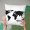 Explore Black Throw Pillow By Little Pitti