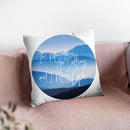 Mountains Throw Pillow By Little Pitti
