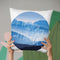 Mountains Throw Pillow By Little Pitti