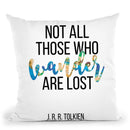 Tolkien Throw Pillow By Little Pitti