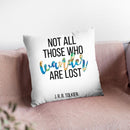 Tolkien Throw Pillow By Little Pitti