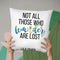 Tolkien Throw Pillow By Little Pitti