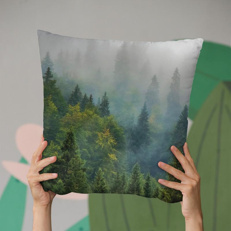 Forest Little Pitti Throw Pillow By Little Pitti