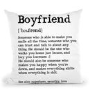 Boyfriend Throw Pillow By Little Pitti